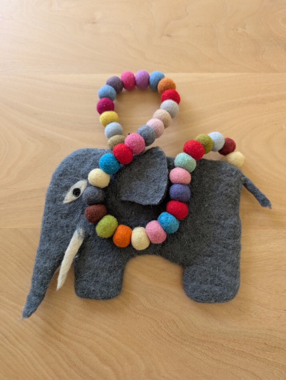 Elephant Felt Children's Hand Bag Purse